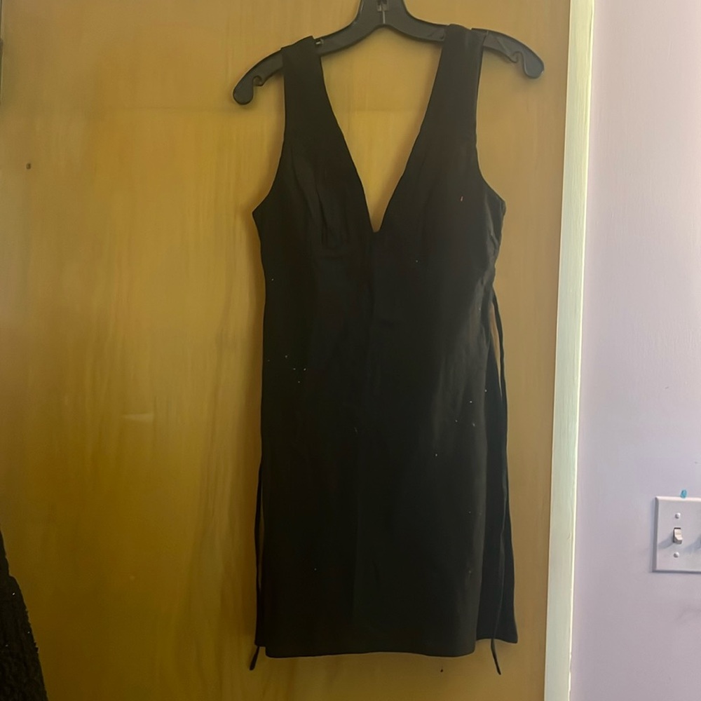 Free People Black Mini Dress